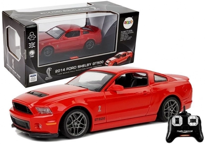 Ford Shelby GT500 Voiture télécommandée Rouge 7,5 km/h 2,4 G