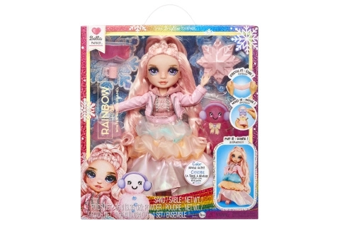 Rainbow High Poupée de mode d'hiver - Bella (Rose) TV