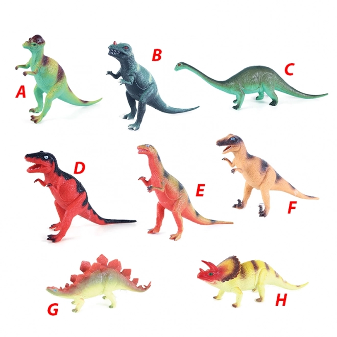 Ensemble de Dinosaures 21 - 29 cm