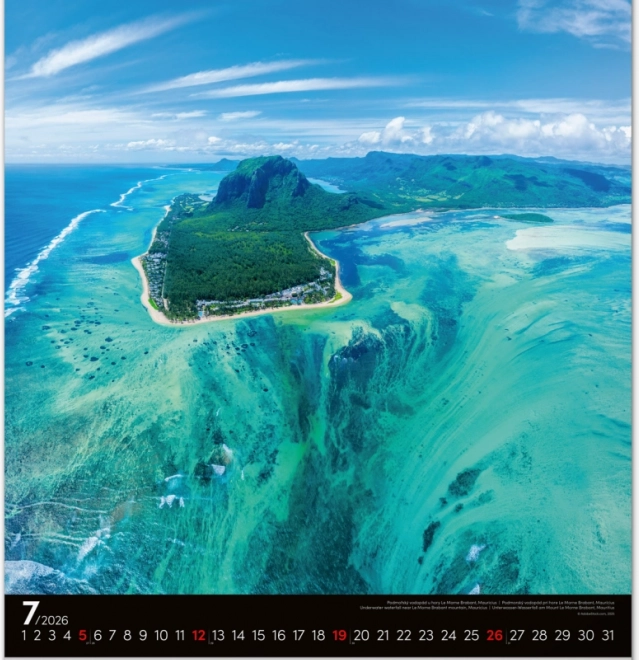 Calendrier mural Énergie 2026