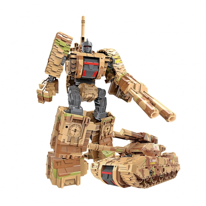 Robot rétractable char vert