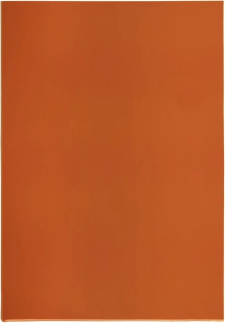 Chemise transparente A4 en L, en PVC, rouge, 140 microns