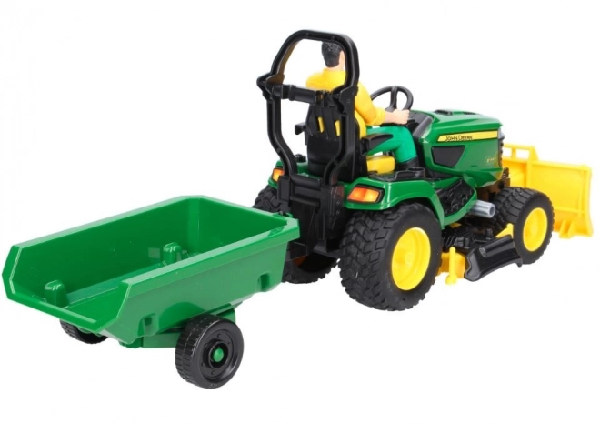 Tracteur de jardin Bruder John Deere X949 avec jardinier