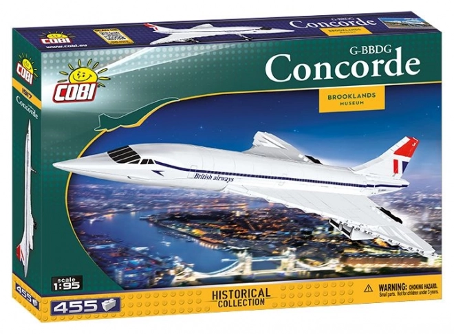 COBI 1917 Concorde du Brooklands Museum, 1:95, 455 pièces