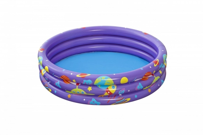 Piscine gonflable intergalactique avec balles 1,02 m x 25 cm