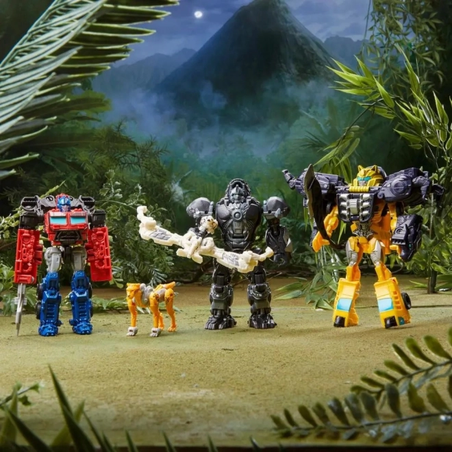 MV7 Battle Changers 2 ensemble de figurines Optimus Primal