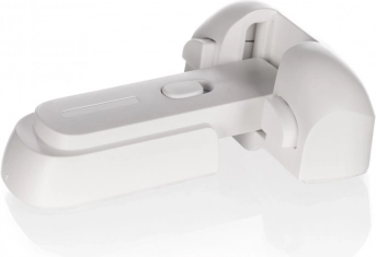 Verrou de réfrigérateur avec sécurité 1 pc, Blanc