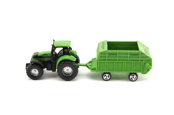 Tracteur avec remorque 16 cm