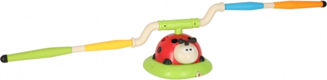 Jeu sportif pour enfants 3 en 1 : corde à sauter, lancer sur cible, lanceur de coccinelle