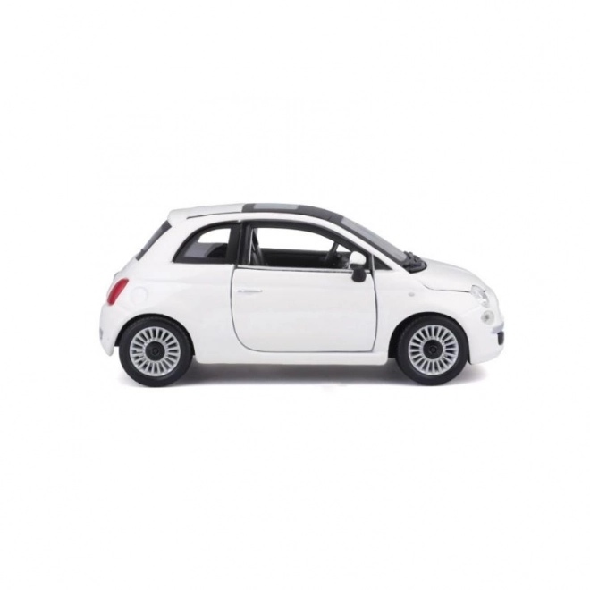 Bburago 1:24 Fiat 500 (2007) Blanc