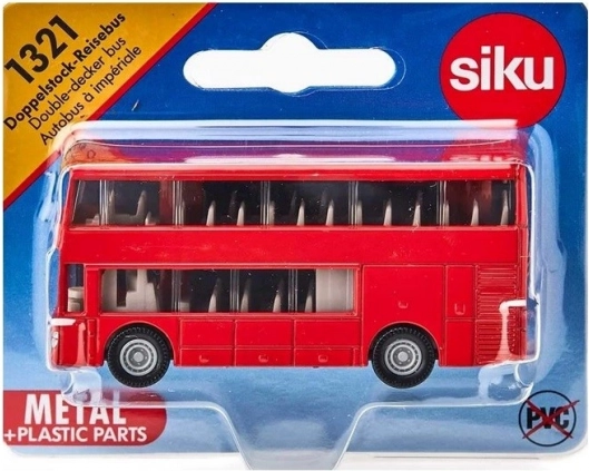 Autobus à impériale SIKU – modèle en métal