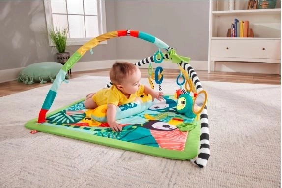 Tapis de jeu éducatif 3 en 1 Forêt tropicale