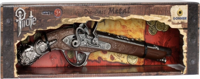 Pistolet pirate en métal Gonher pour enfants