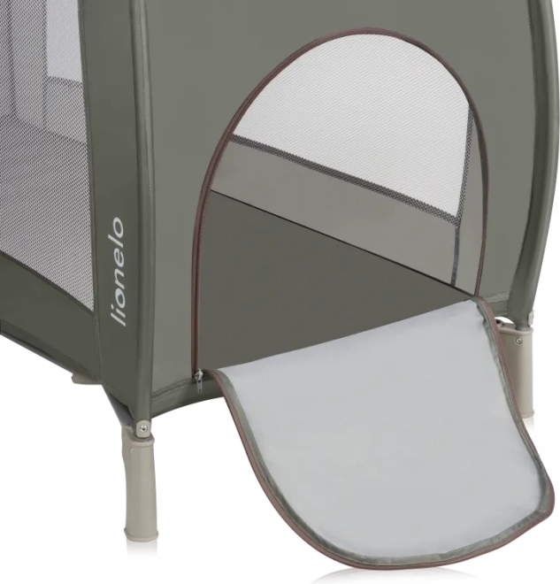 Lit de voyage Lionelo Sven Plus Beige Olive