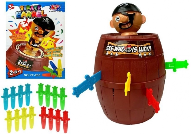 Jeu de pirate sautant