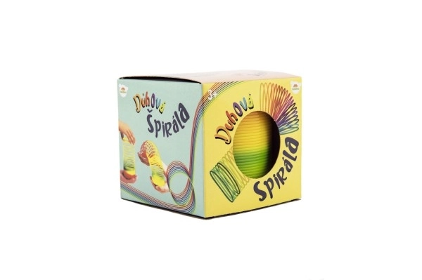 Ressort sautant arc-en-ciel - 7,5 cm