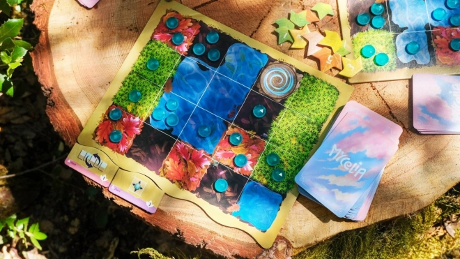 Jeu de société stratégique Mycélium : Vallée des Mille Gouttes de Rosée