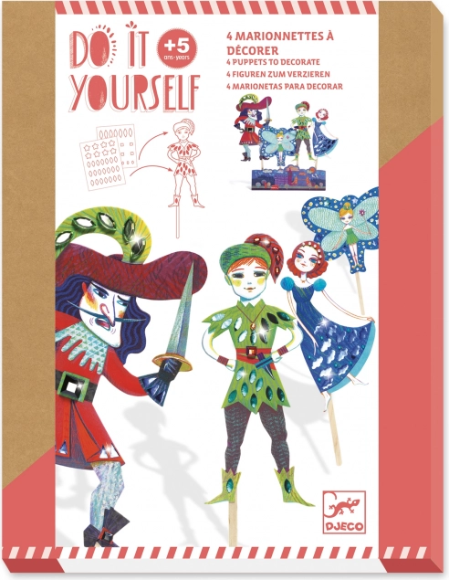 Loutka DIY Peter Pan par Djeco