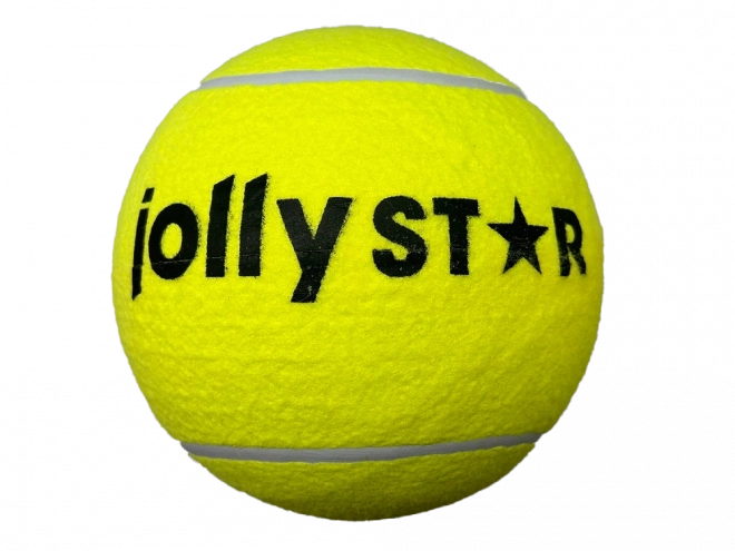 Balle de tennis XXL JollyStar 23 cm jaune