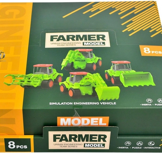 Camion de construction avec benne basculante, 15 cm