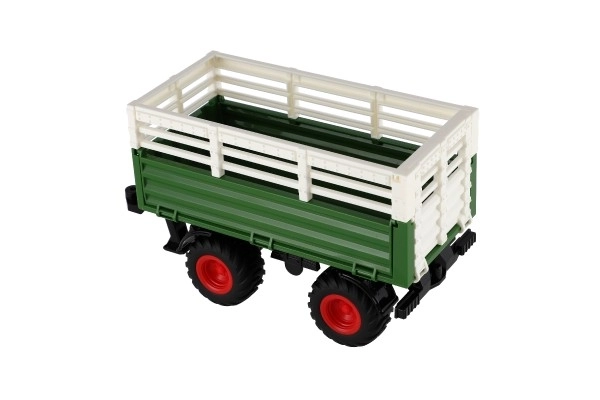 Tracteur ZETOR pour enfants à télécommande avec remorque, lumières et sons, 42 cm
