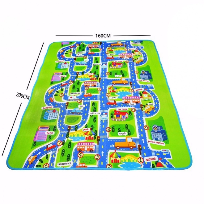 Tapis en mousse Ville - 160 x 200 cm
