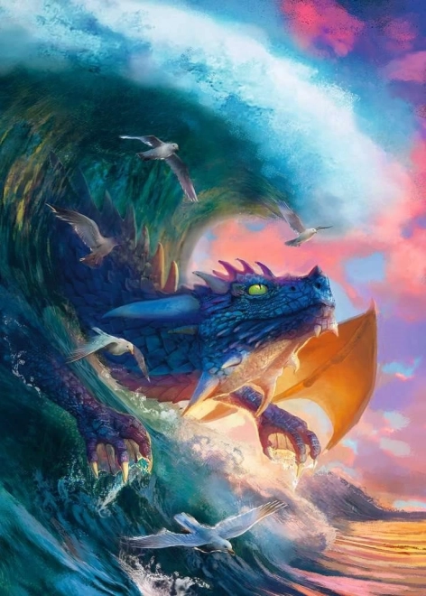 Puzzle 1000 pièces – Course de dragons RAVENSBURGER