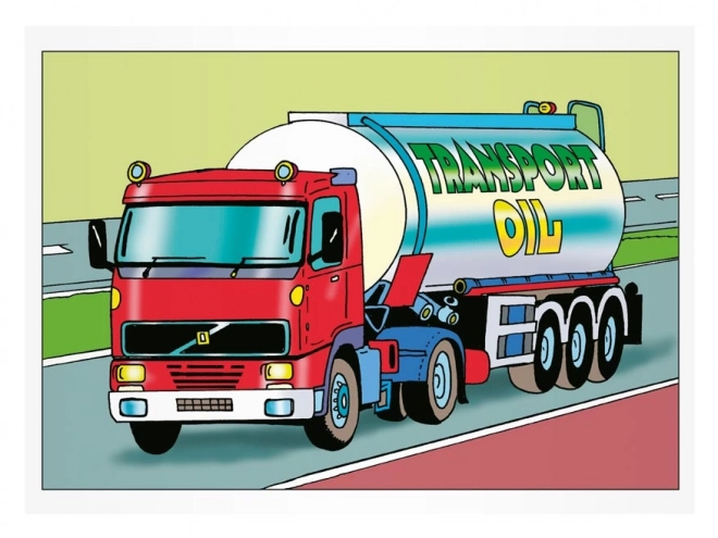 Coloriages pour enfants Camions