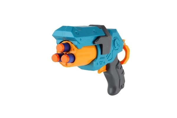 Pistolet en plastique avec munitions en mousse + 3 munitions