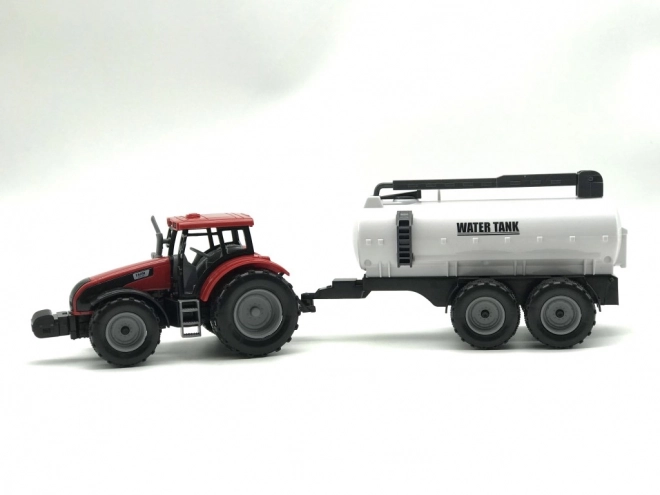 Tracteur à inertie avec remorque