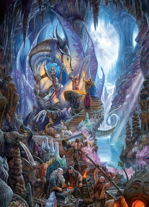 Puzzle Caverne du dragon 1000 pièces