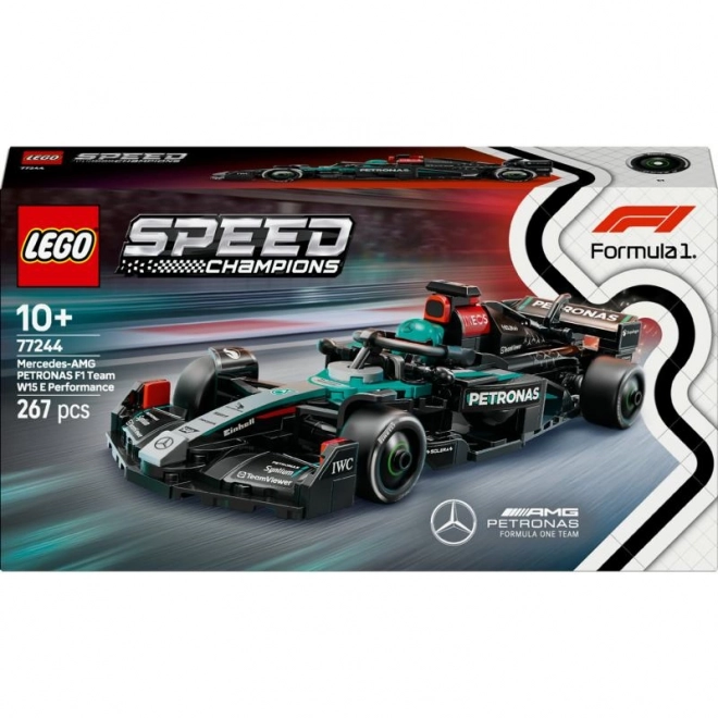 LEGO Speed Champions 77244 Voiture de course Mercedes-AMG F1 W15