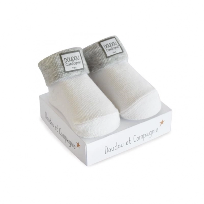 Doudou Chaussettes universelles 0-6 mois 1 paire
