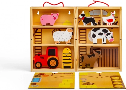 Tout-en-un – une ferme qui se replie dans une boîte