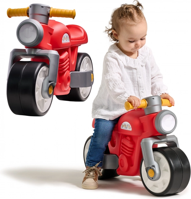 Moto pour Enfants à Bascule Rétro Rouge 1+