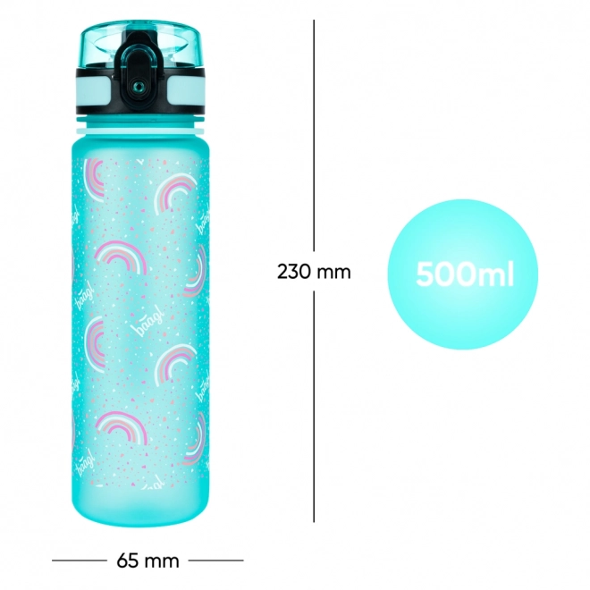BAAGL Bouteille Tritan Arc-en-ciel, 500 ml