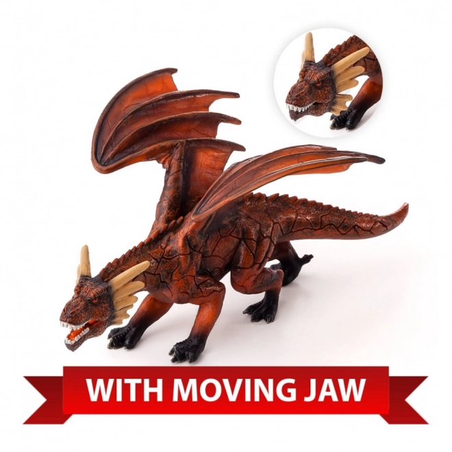 Mojo Dragon de feu avec mâchoire mobile