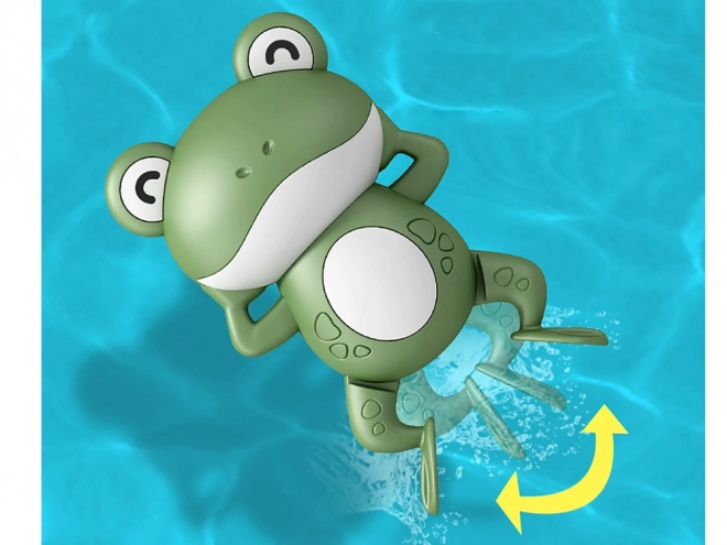 Grenouille flottante à remontage pour l'eau