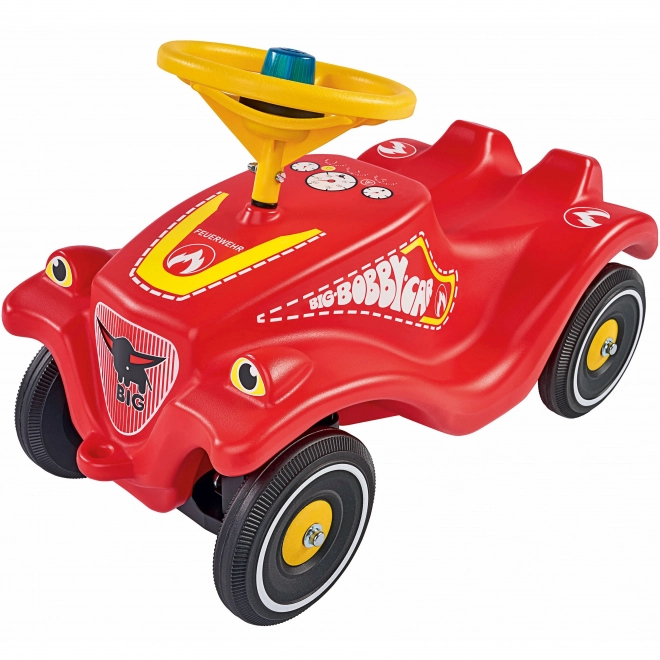 Voiture Bobby Car de pompier avec sonorisation