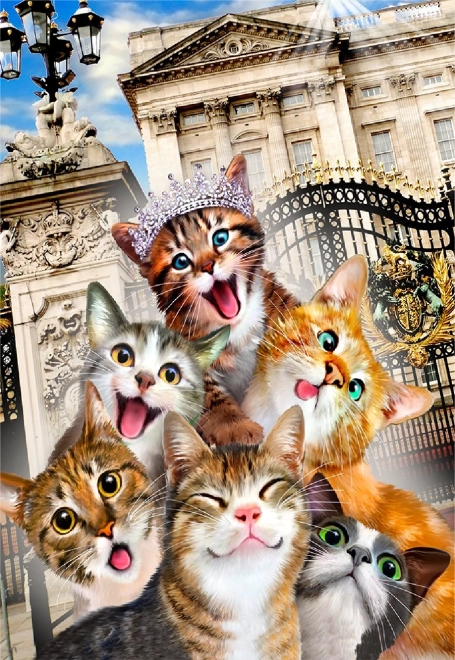 Casse-tête en bois Chatons à Londres
