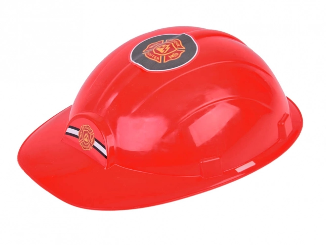 Grand véhicule de pompiers avec son et casque pour enfants