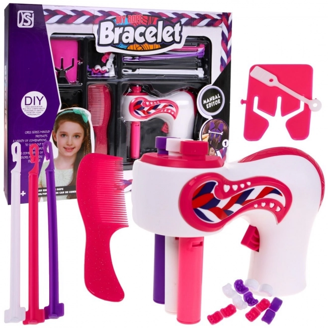 Ensemble de tressage pour enfants 6+ Rasoir pour les cheveux + accessoires