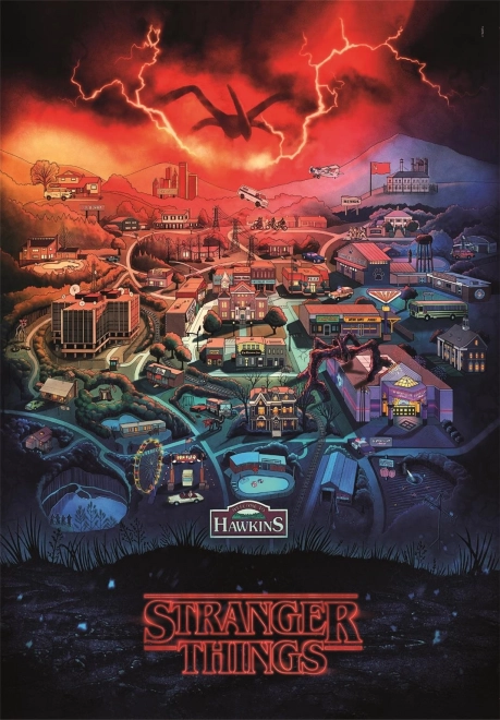 puzzle 300 pièces stranger things