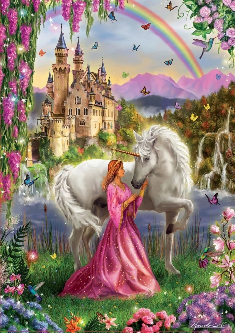 Educa Puzzle Fée et Licorne 500 pièces