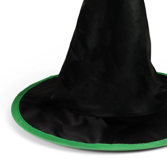 Chapeau d'enfant noir et vert sorcière/Halloween