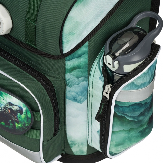 Ensemble scolaire Baagl Ergo Dino: cartable, trousse et sac