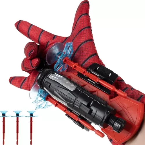 Lanceur de toiles de super-héros avec 3 projectiles