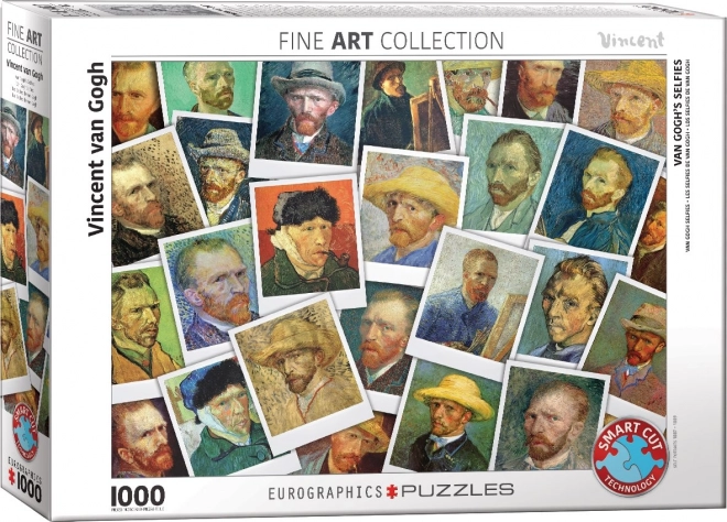 EUROGRAPHICS Puzzle Van Gogh Autoportraits 1000 pièces