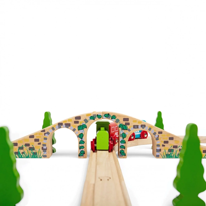 Bigjigs Rail Rail en bois - pont