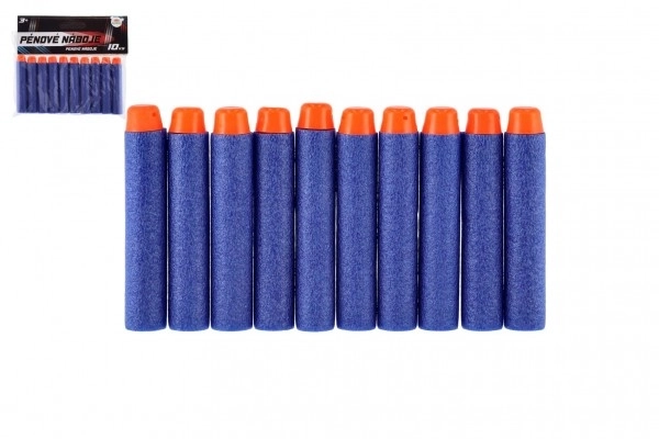 Munitions en mousse de rechange pour pistolet Nerf - 10 pièces